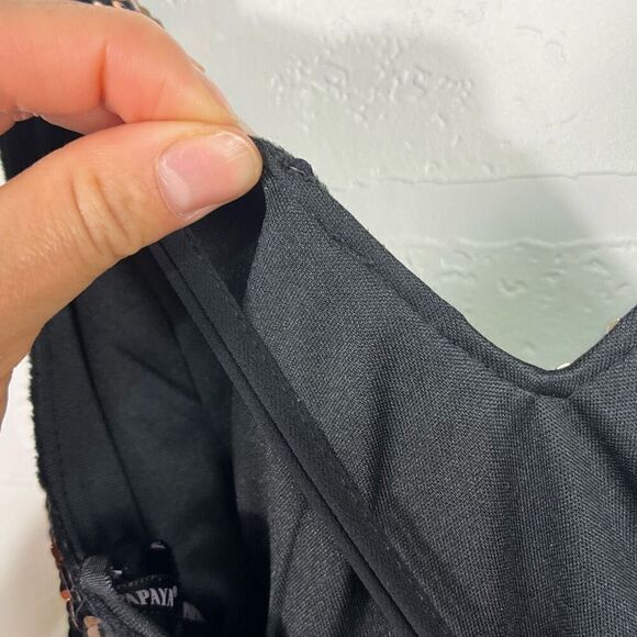 Papaya Womens Mini Sequin Dress Size Large Black Pink Homecoming Bodycon Sexy - Picture 4 of 13